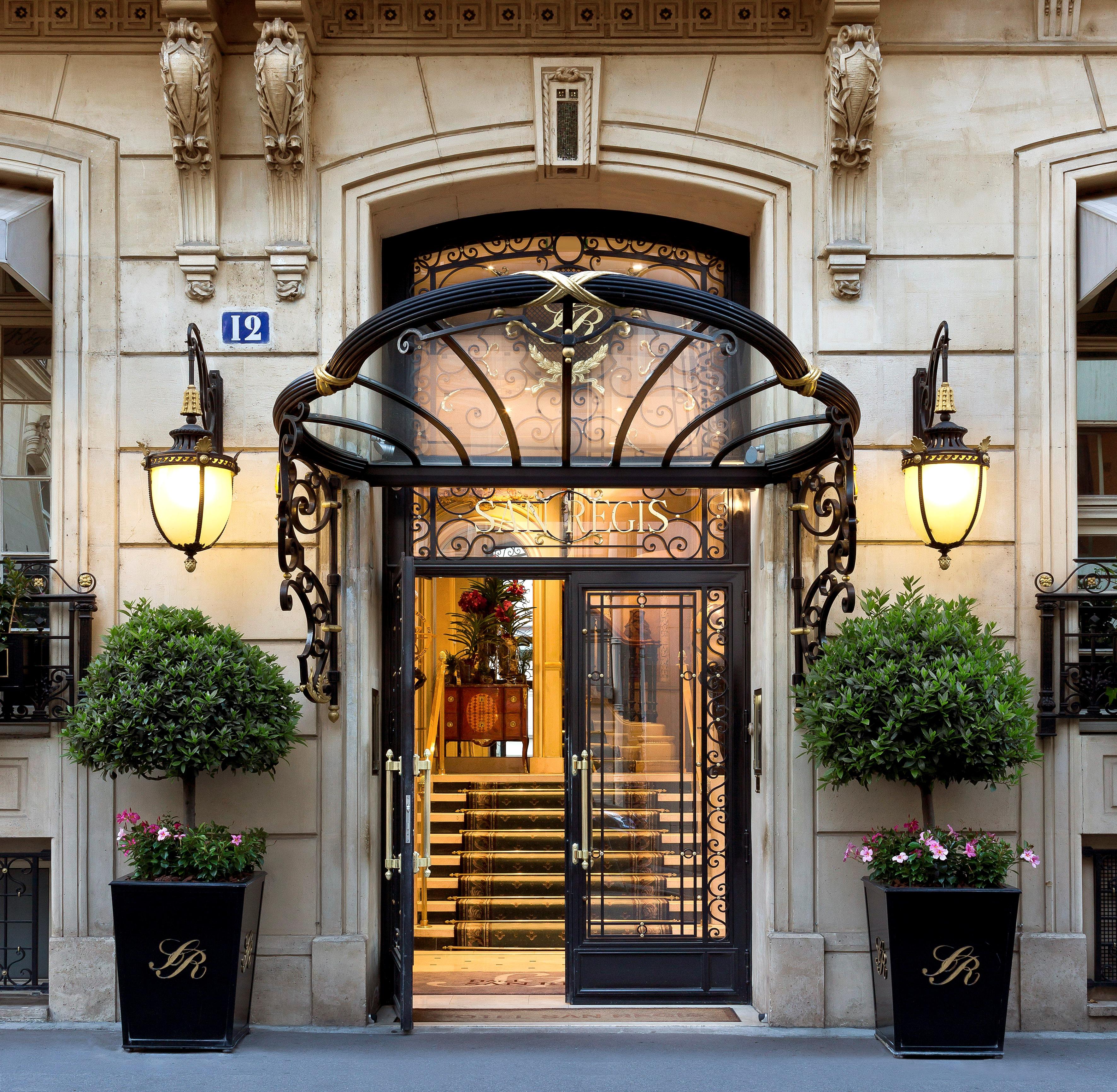 Hotel San Regis Paris Eksteriør bilde